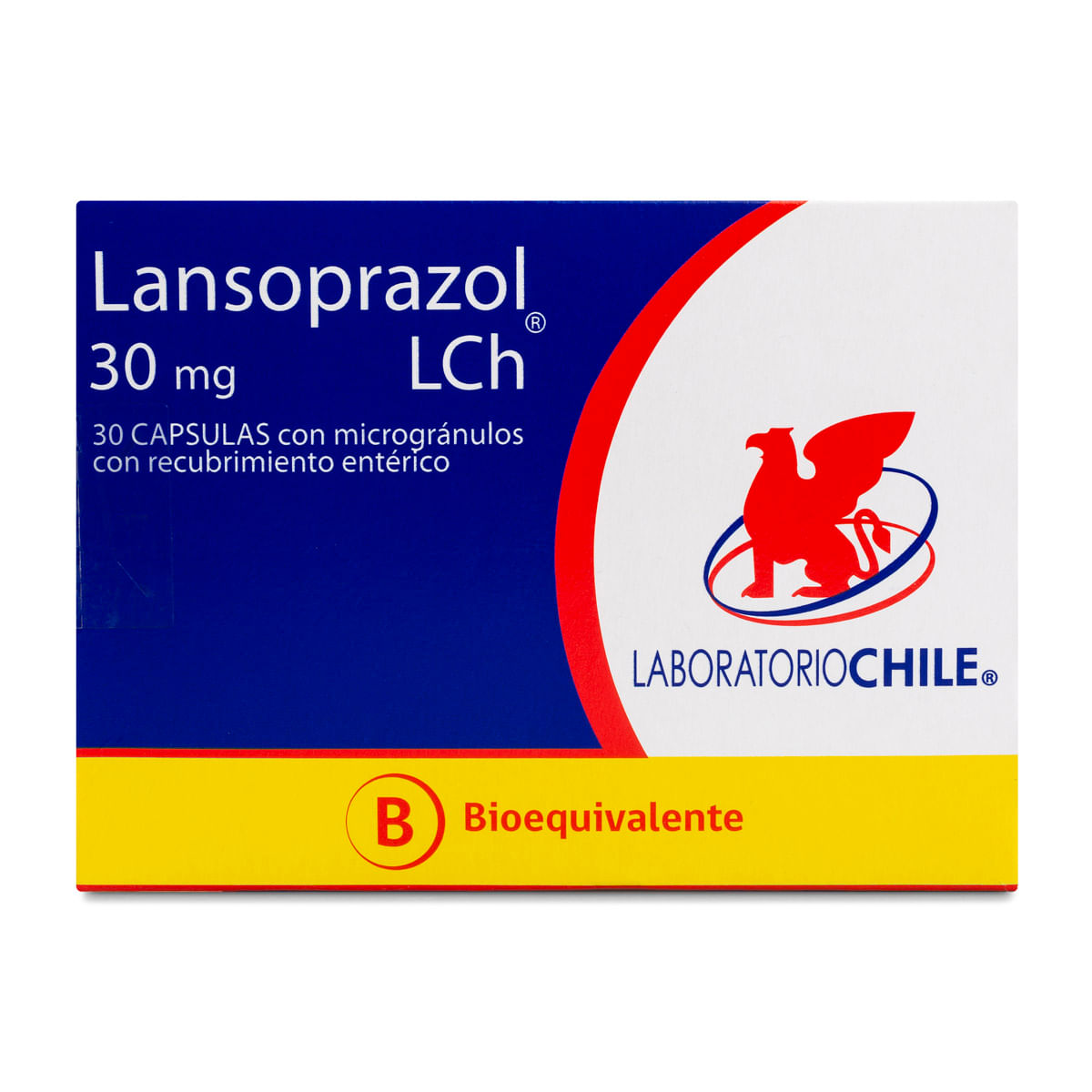 LANSOPRAZOL CÁPSULAS CON MICROGRANULOS CON RECUBRIMIENTO ENTÉRICO 30 mg