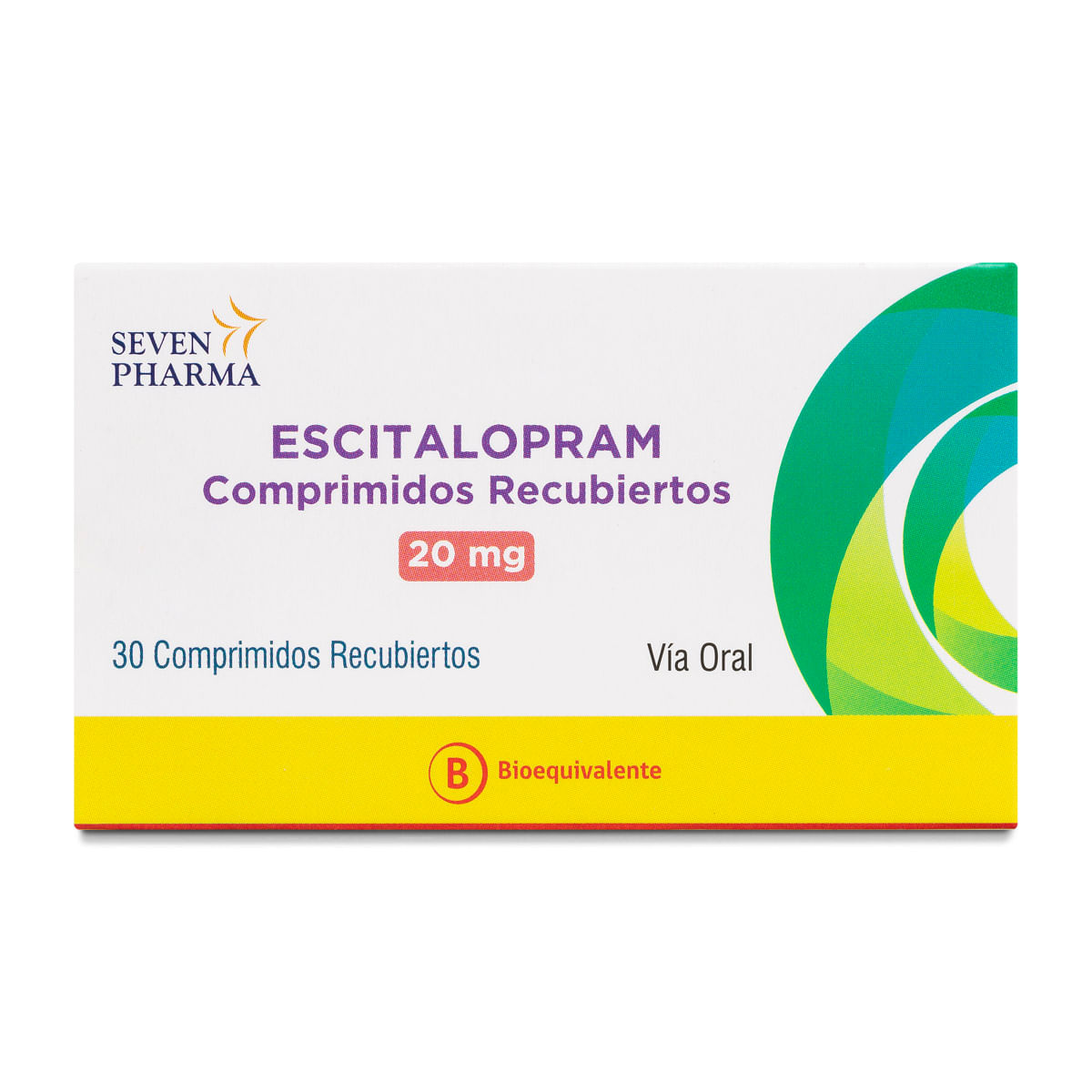 ESCITALOPRAM COMPRIMIDOS RECUBIERTOS 20 mg