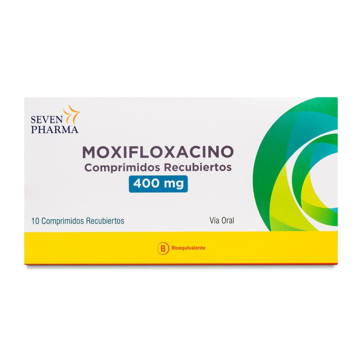 Moxifloxacino 400 mg 10 comprimidos recubiertos