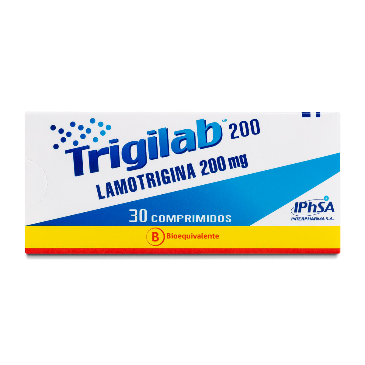 Trigilab lamotrigina 200 mg 30 comprimidos
