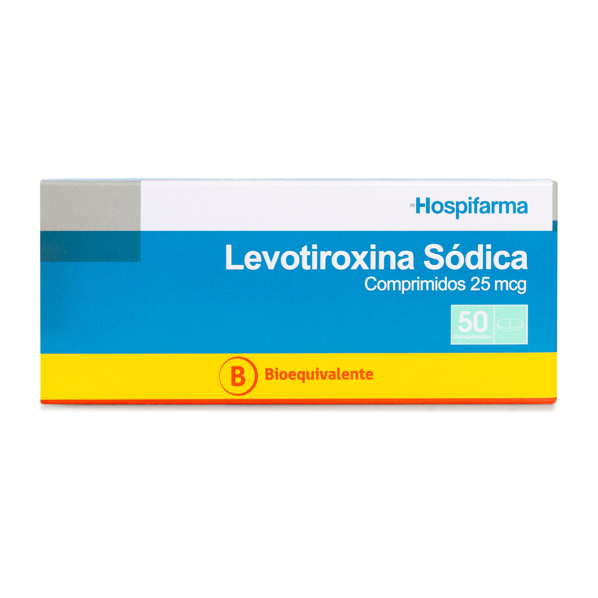 LEVOTIROXINA SÓDICA COMPRIMIDOS 25 mcg
