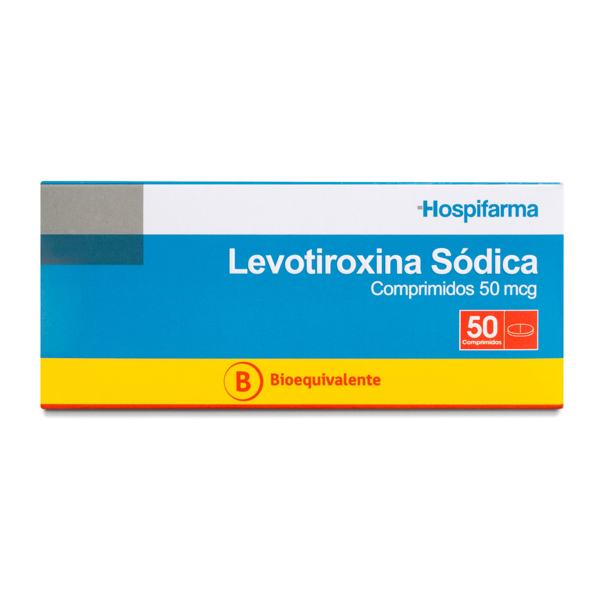 LEVOTIROXINA SÓDICA COMPRIMIDOS 50 mcg