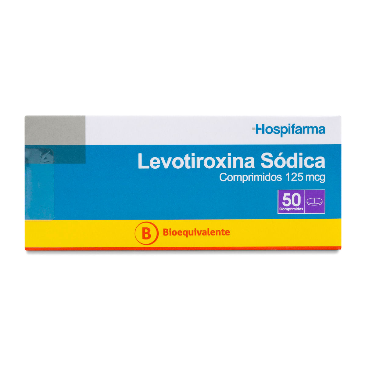 Levotiroxina Sódica 125 mcg