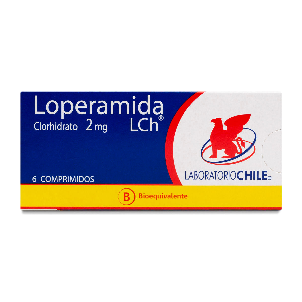 LOPERAMIDA CLORHIDRATO COMPRIMIDOS 2 mg