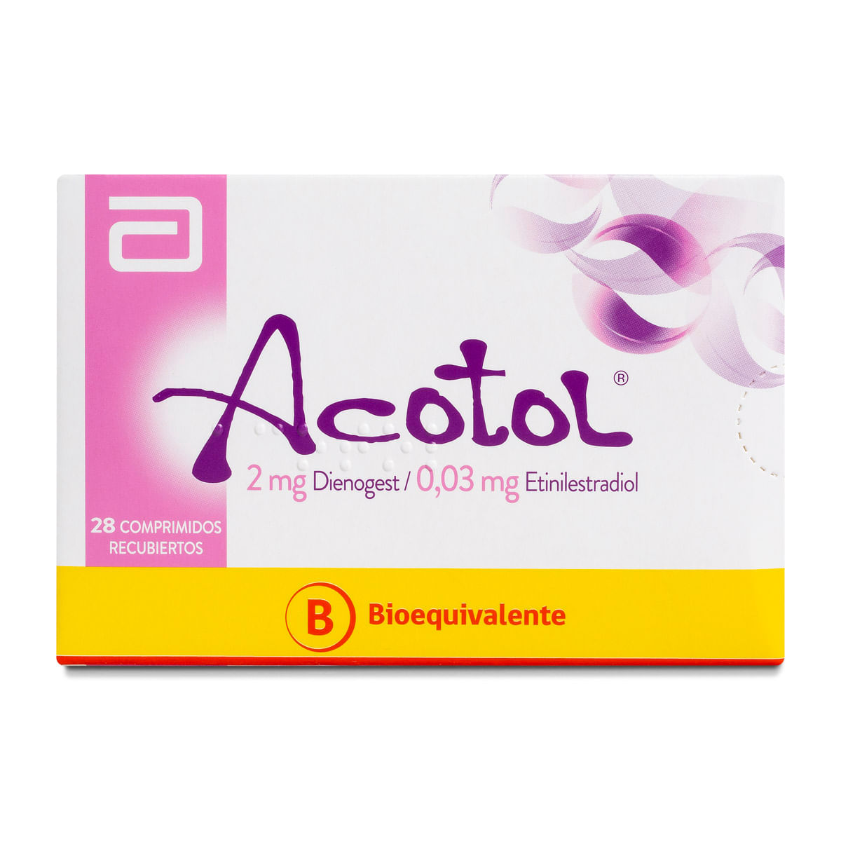 Acotol dienogest 2 mg etinilestradiol 0,03 mg 28 comprimidos recubiertos