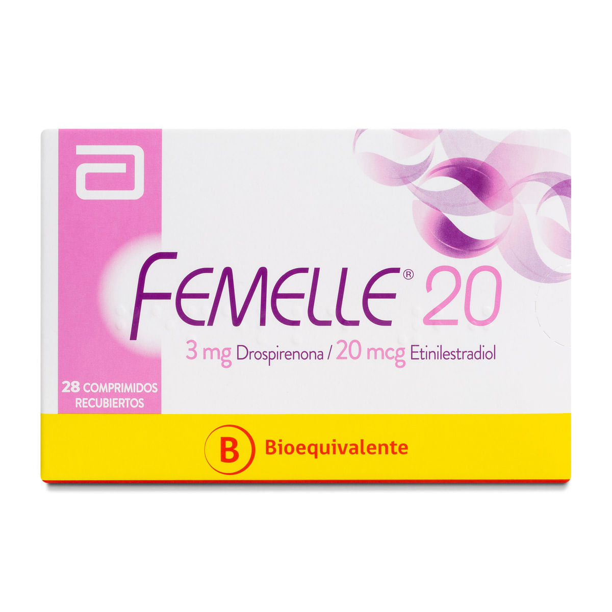 Femelle 20 drospirenona 3 mg etinilestradiol 20 mcg 28 comprimidos recubiertos
