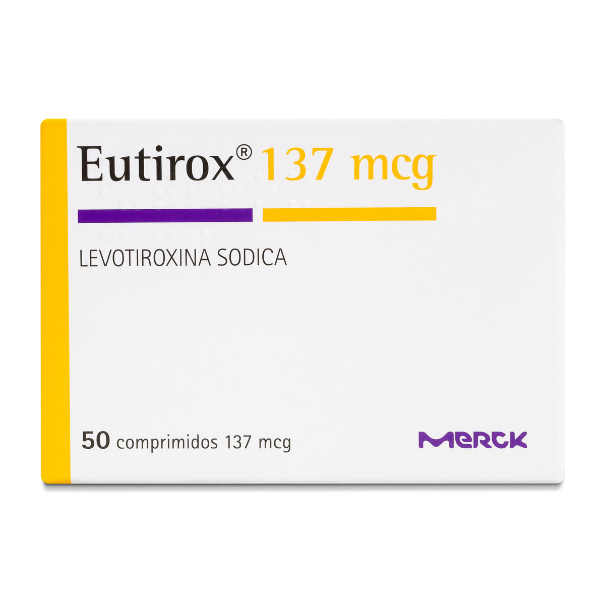 EUTIROX COMPRIMIDOS 137 mcg (LEVOTIROXINA SÓDICA)