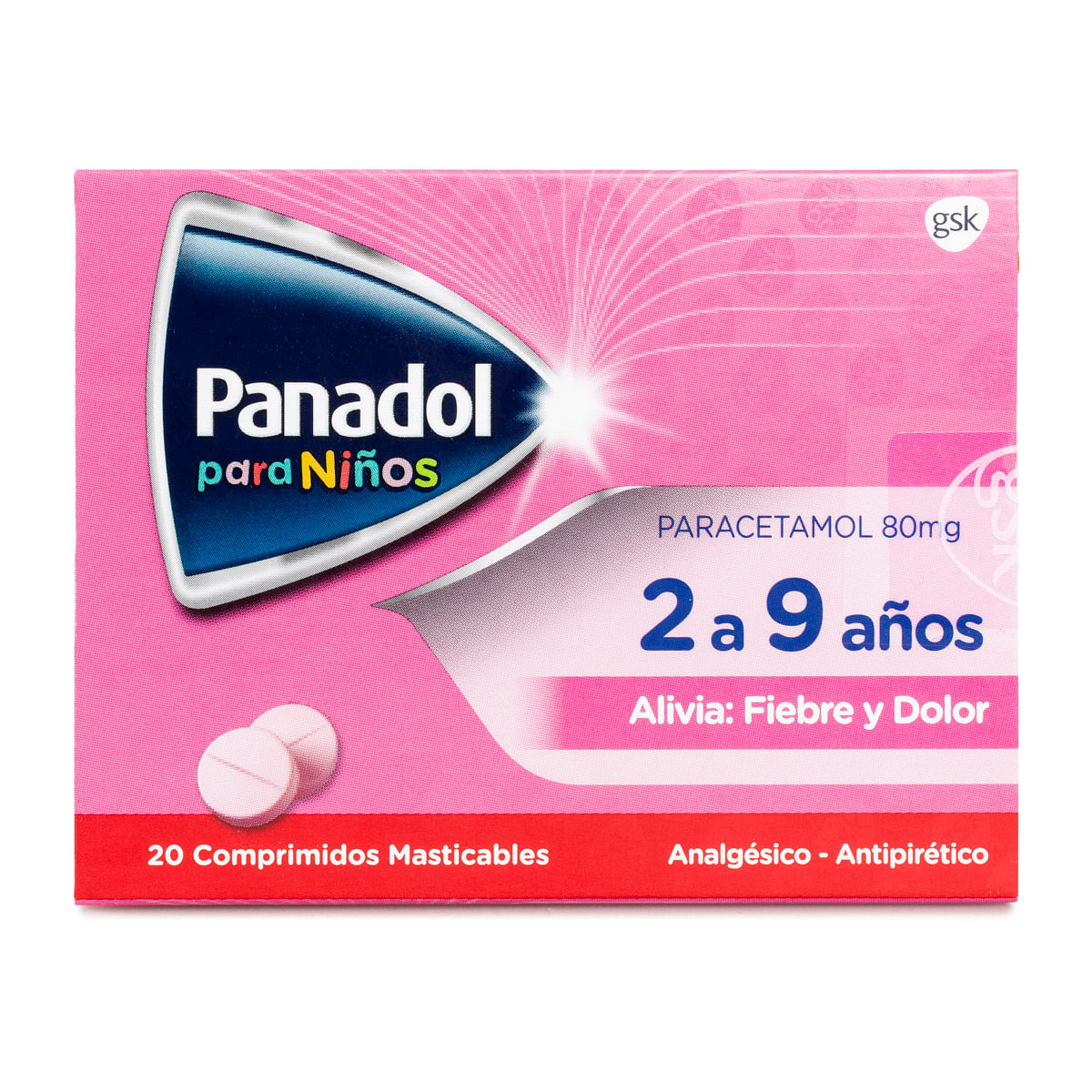 Panadol Para Niños 80 mg