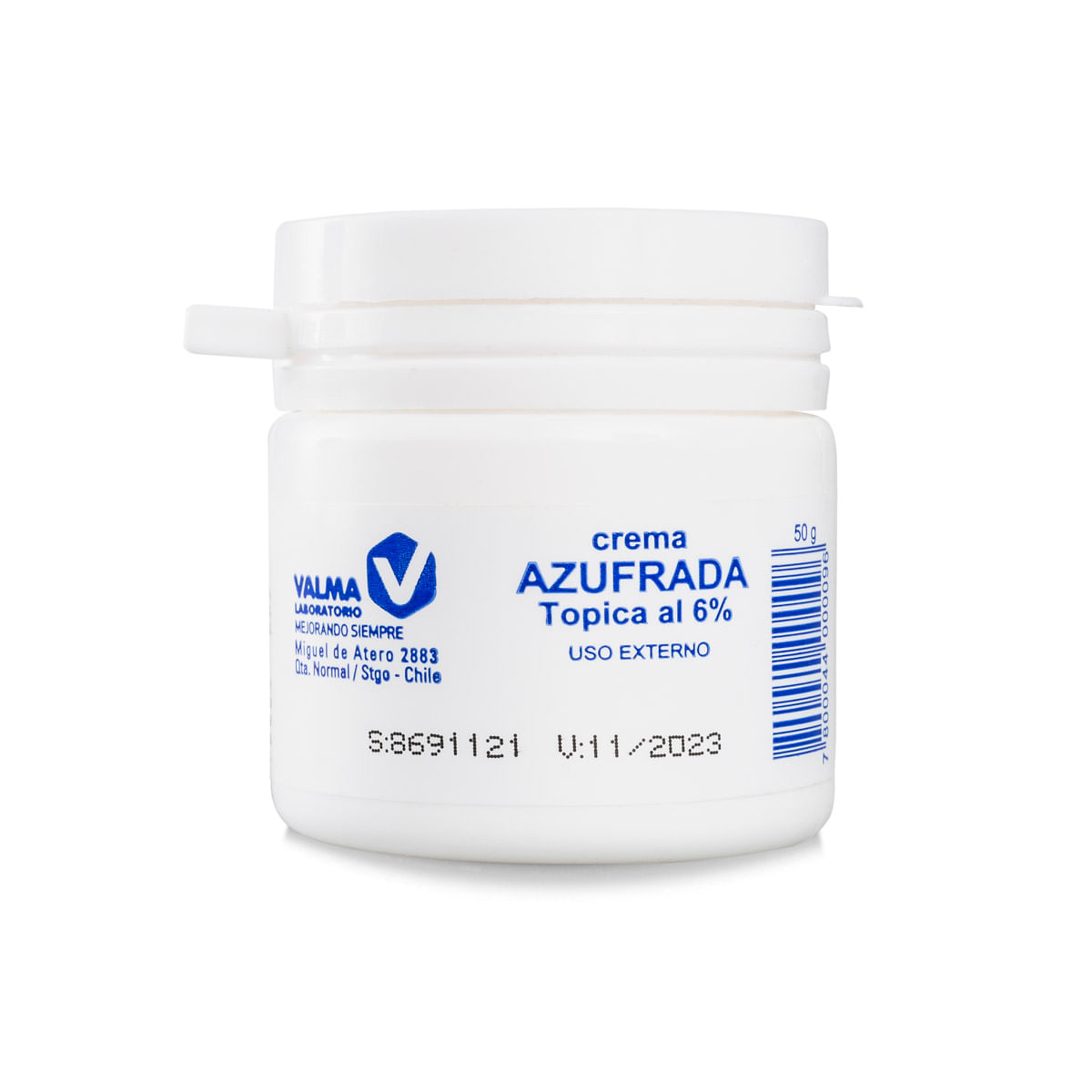 Crema Azufrada 6 %