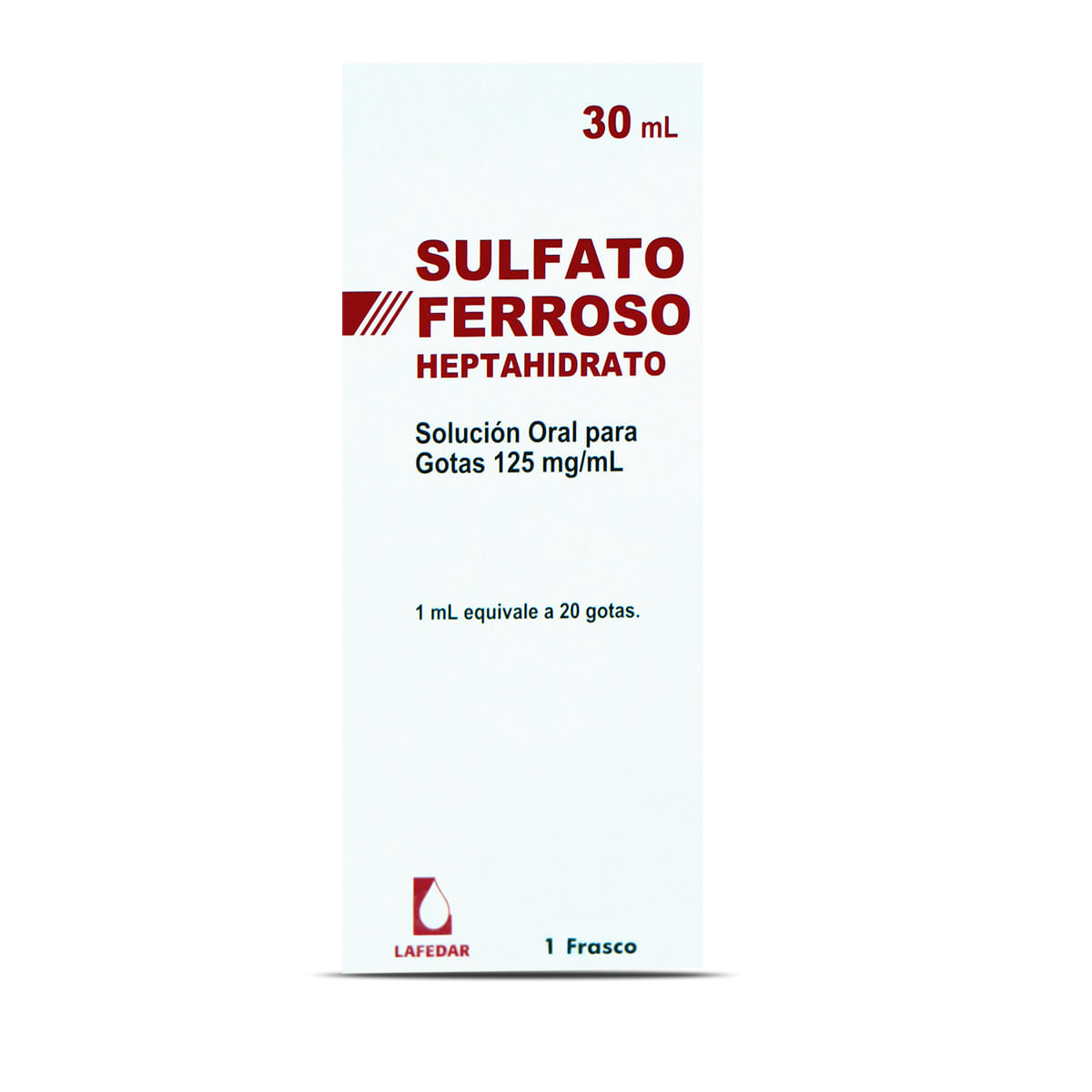 Sulfato Ferroso 125 mg