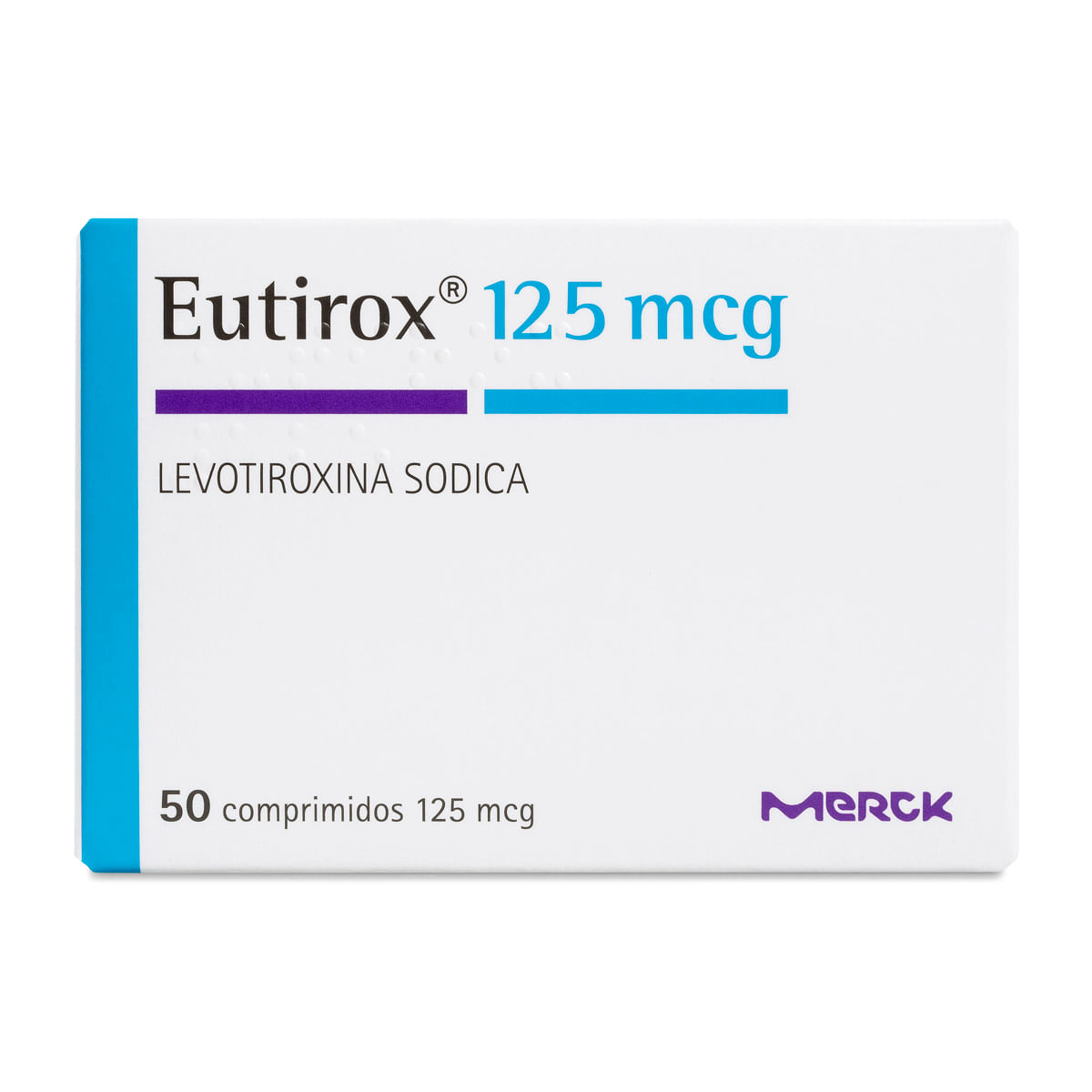 EUTIROX COMPRIMIDOS 125 mcg (LEVOTIROXINA SÓDICA)