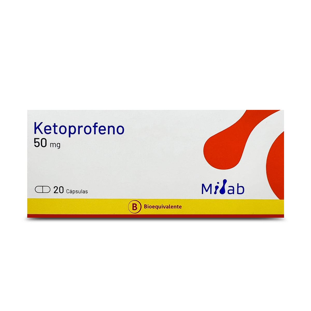 Ketoprofeno 50 mg 20 cápsulas