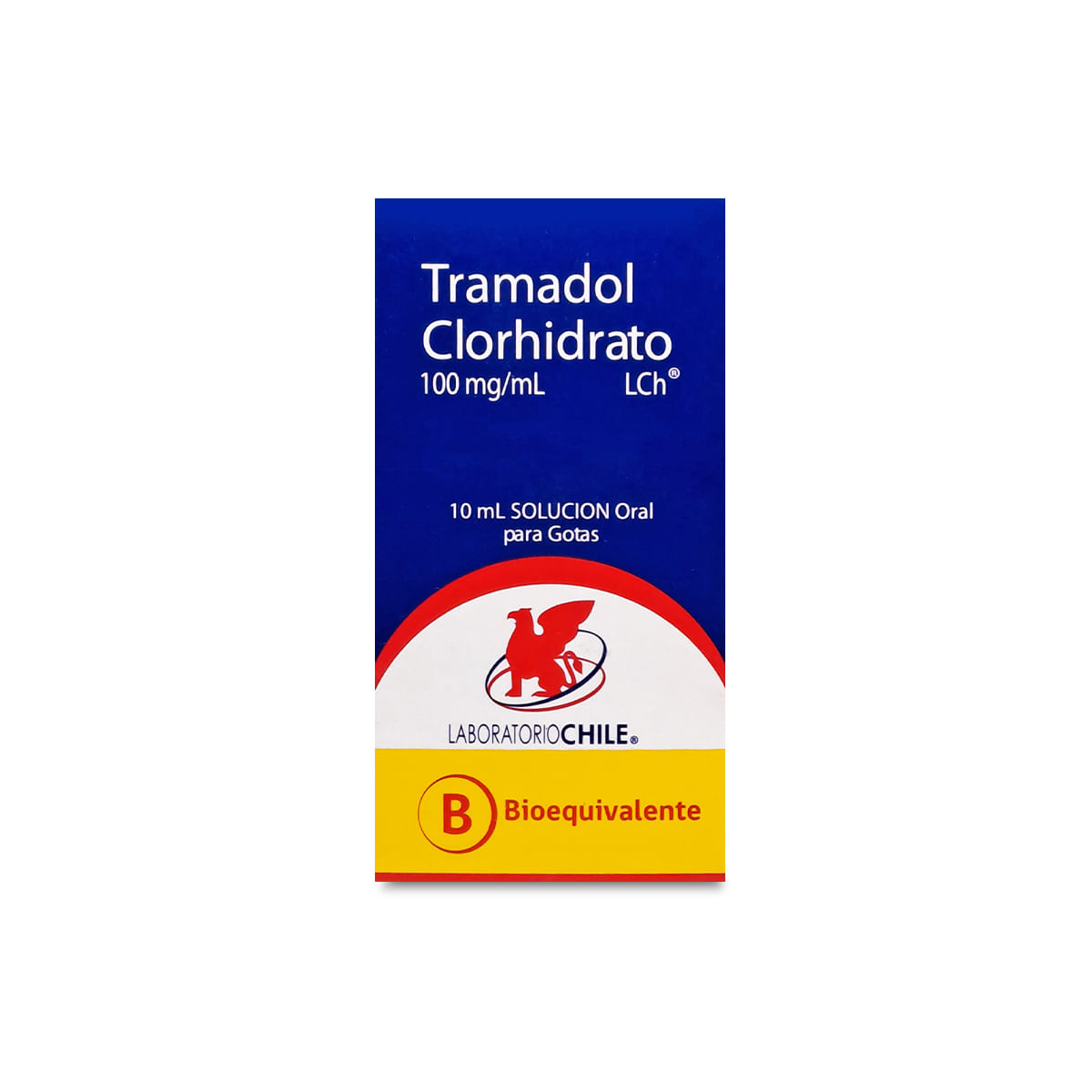 Tramadol 100 mg/mL solución oral para gotas 10 mL
