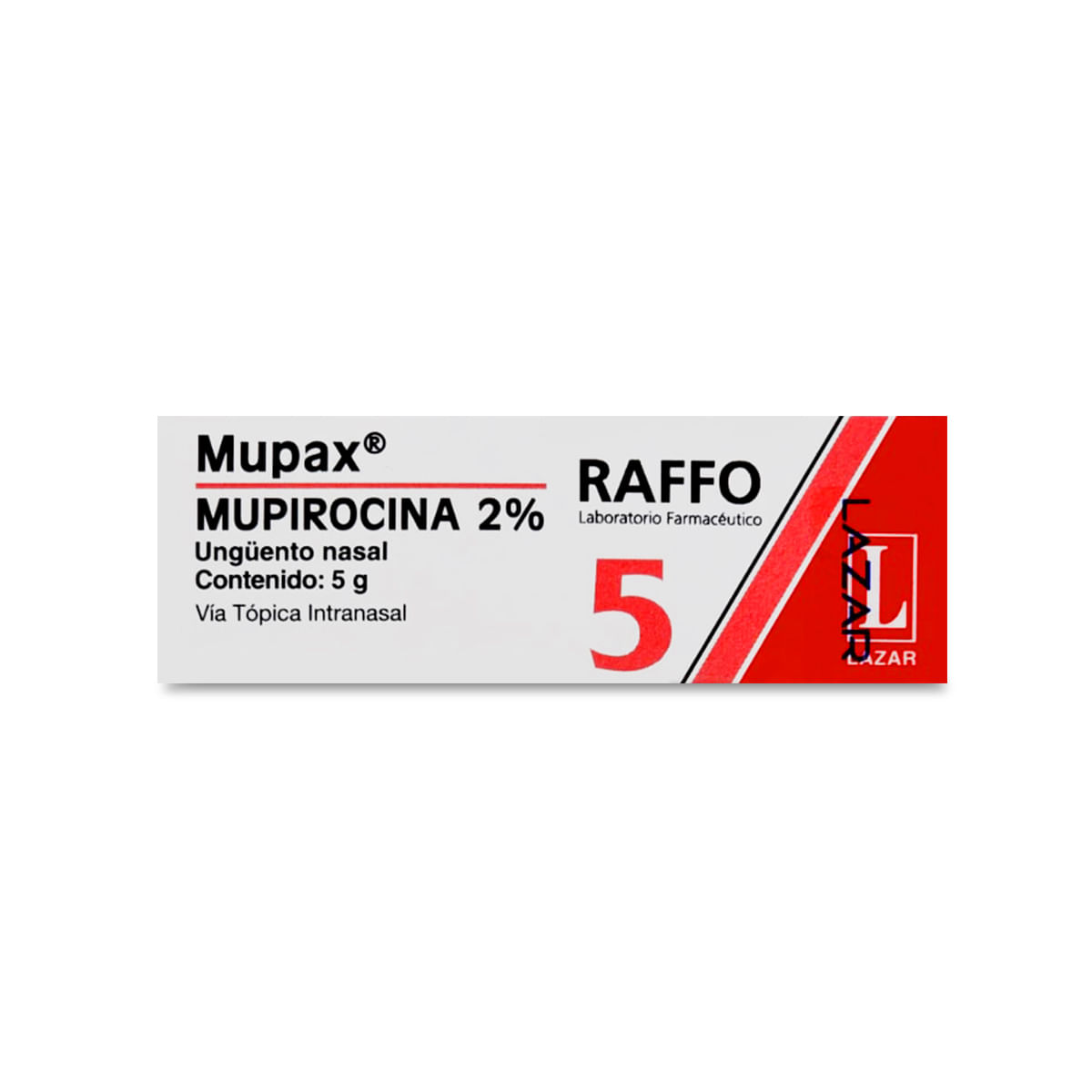 Mupax mupirocina 2 % ungüento nasal 5 g