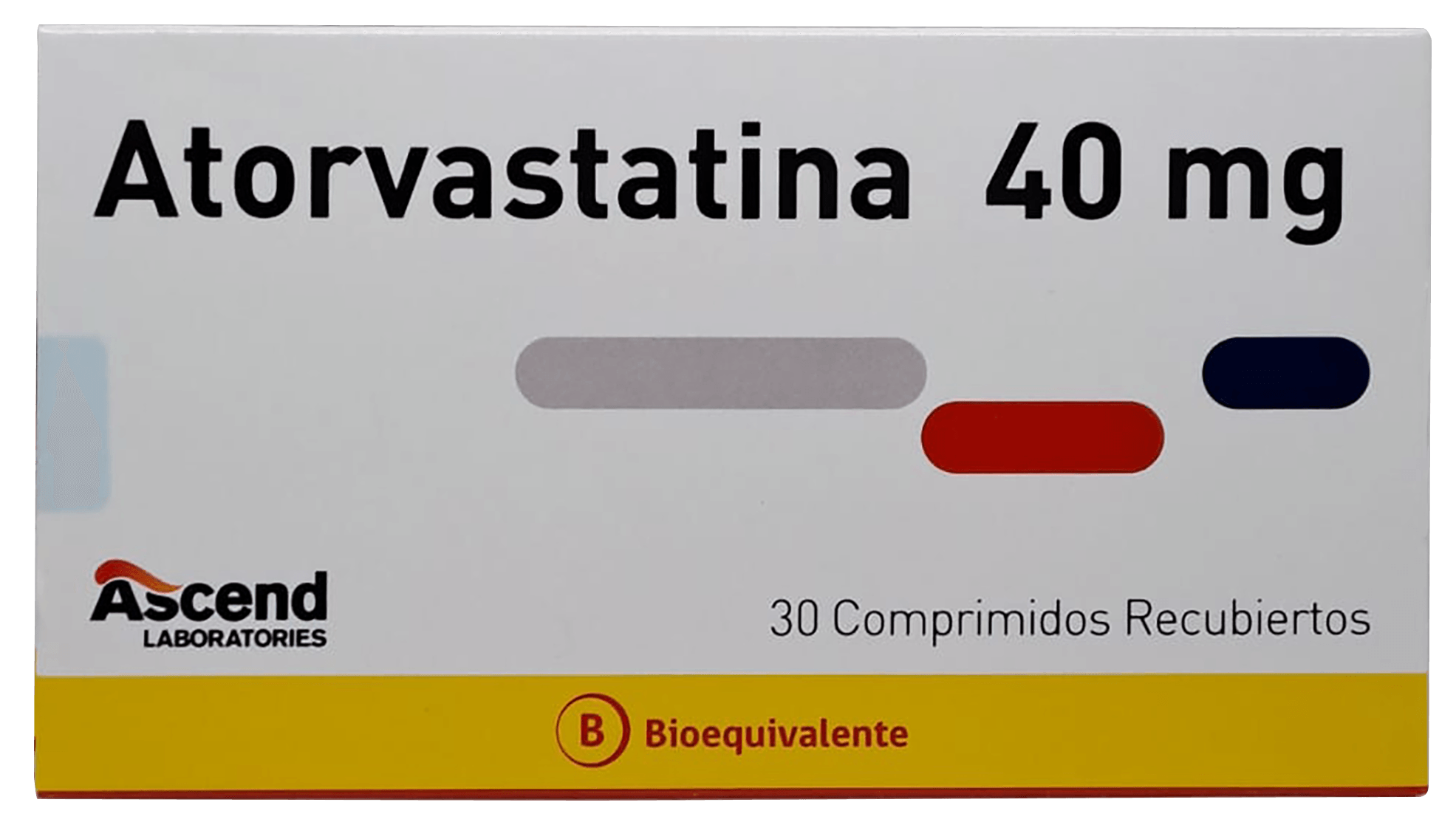 ATORVASTATINA COMPRIMIDOS RECUBIERTOS 40 mg