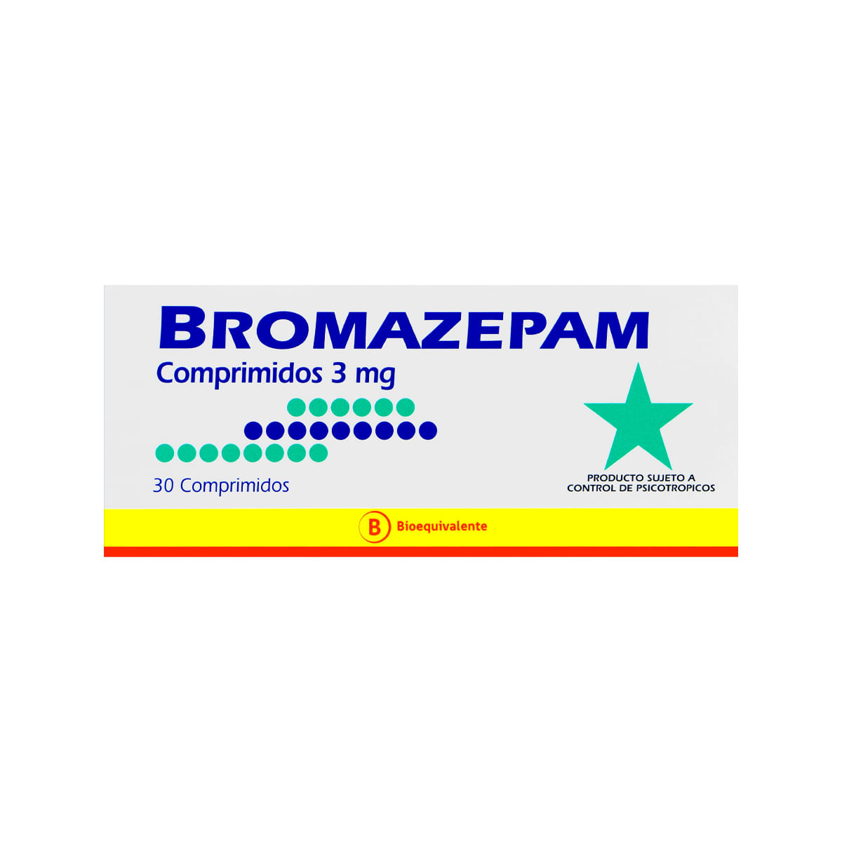 BROMAZEPAM COMPRIMIDOS 3 mg