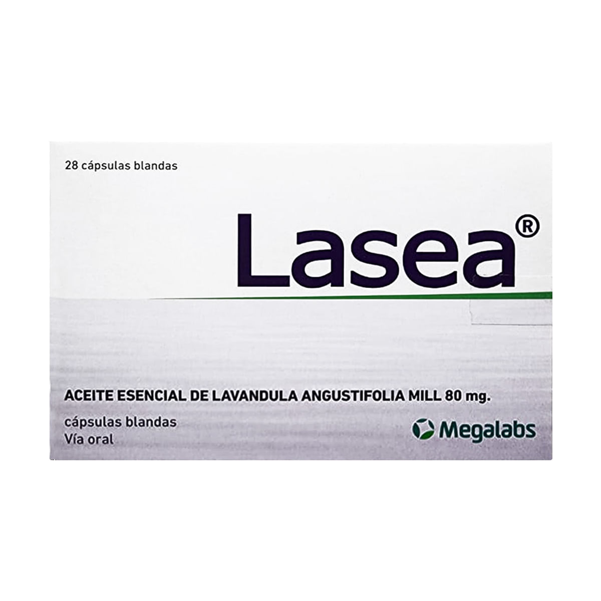 Lasea aceite de lavanda 80 mg 28 cápsulas blandas