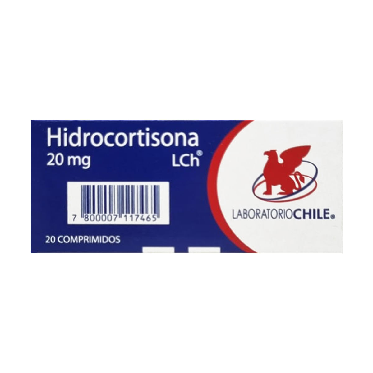 Hidrocortisona 20 mg 20 comprimidos