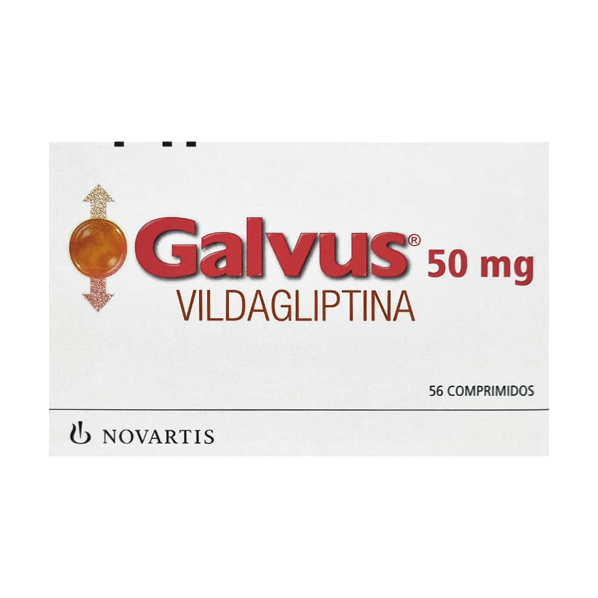Galvus vildagliptina 50 mg 56 comprimidos