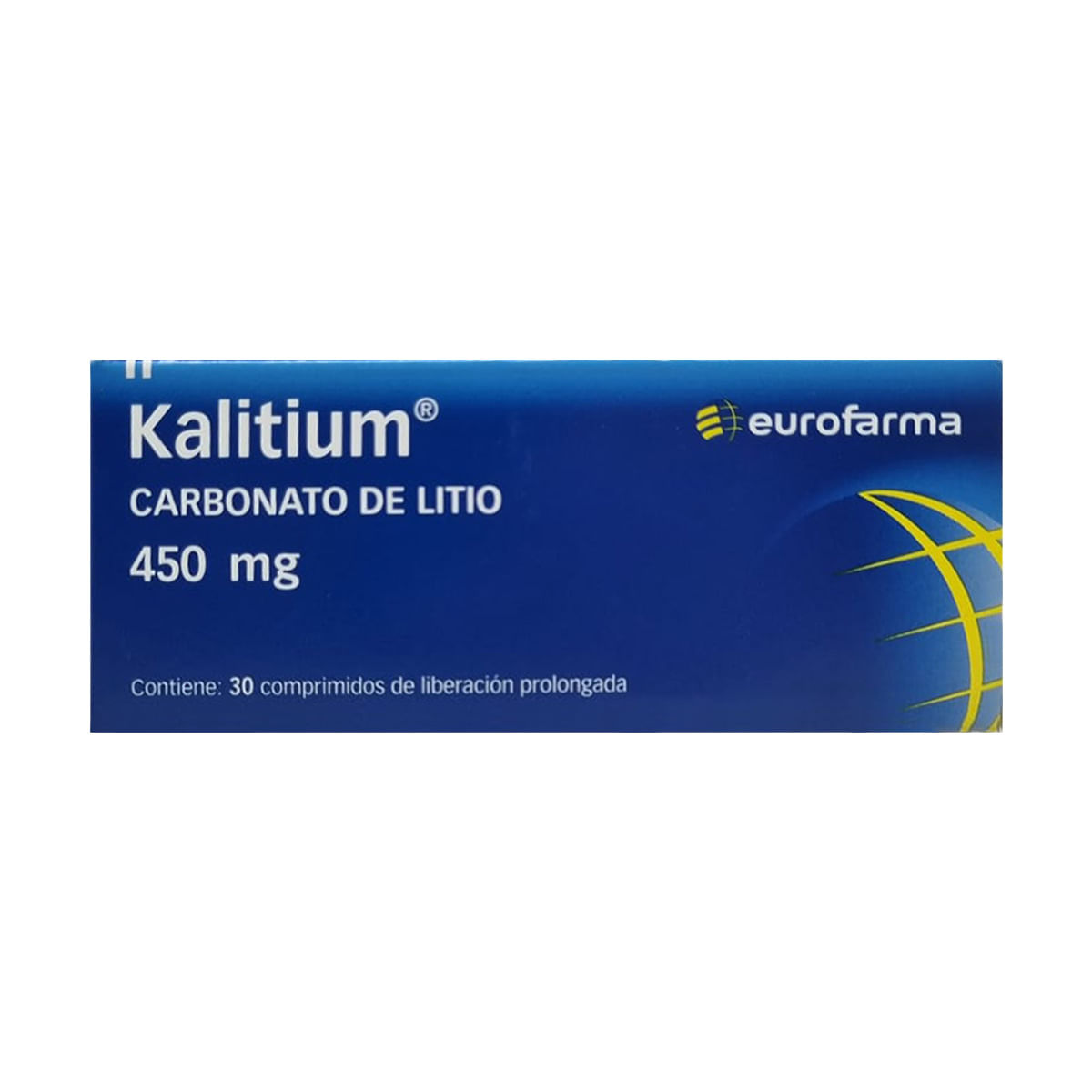 KALITIUM COMPRIMIDOS DE LIBERACIÓN PROLONGADA 450 mg (CARBONATO DE LITIO)