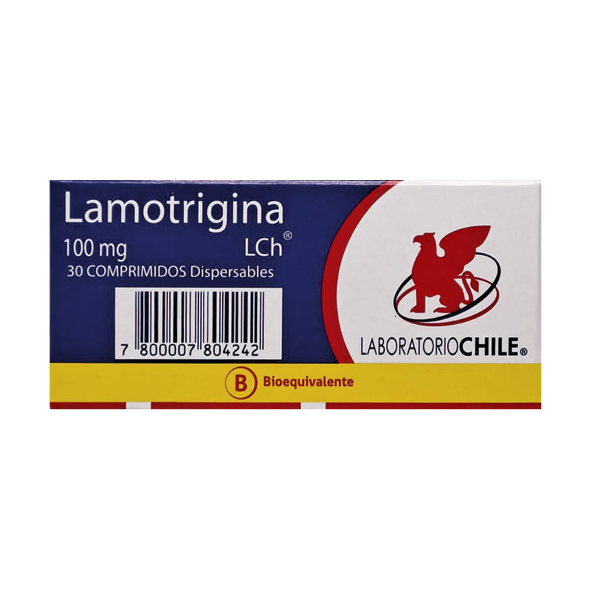 Lamotrigina 100 mg 30 comprimidos dispersables