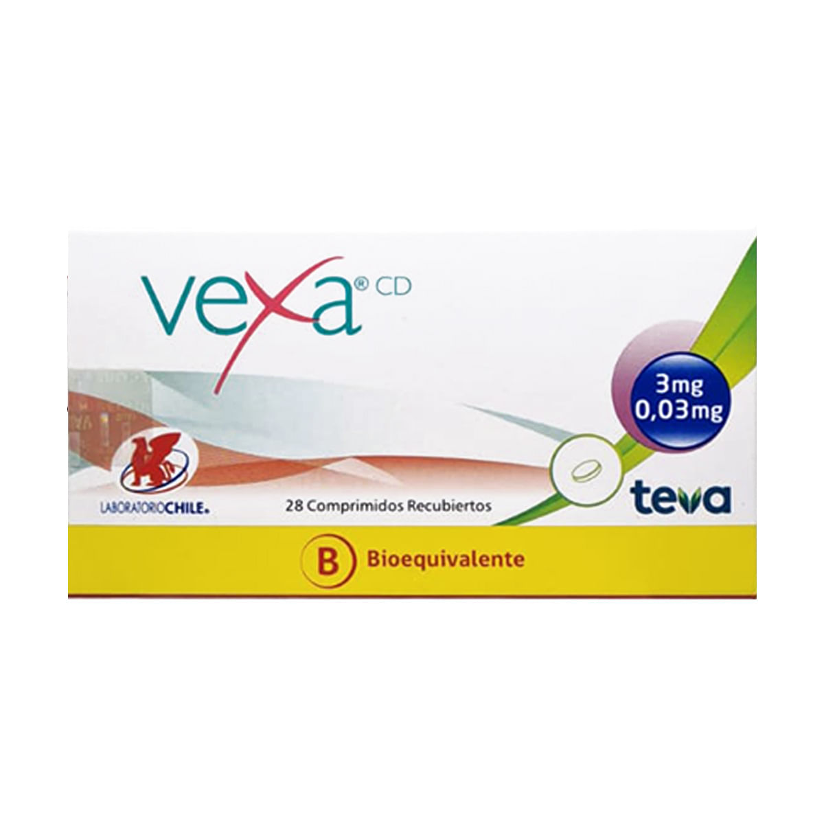 VEXA CD COMPRIMIDOS RECUBIERTOS