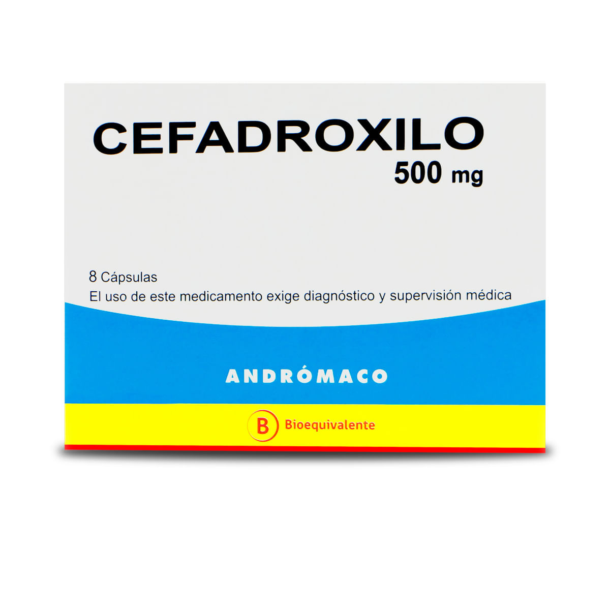 Cefadroxilo 500 mg 8 cápsulas