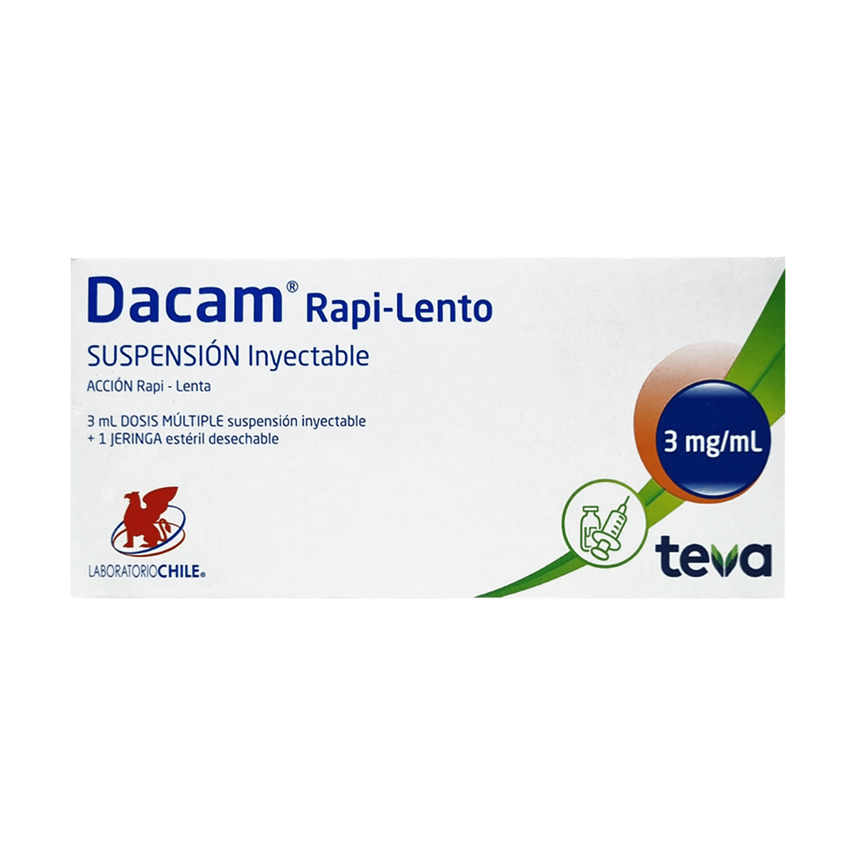 Dacam Rapi-Lento 3 mg
