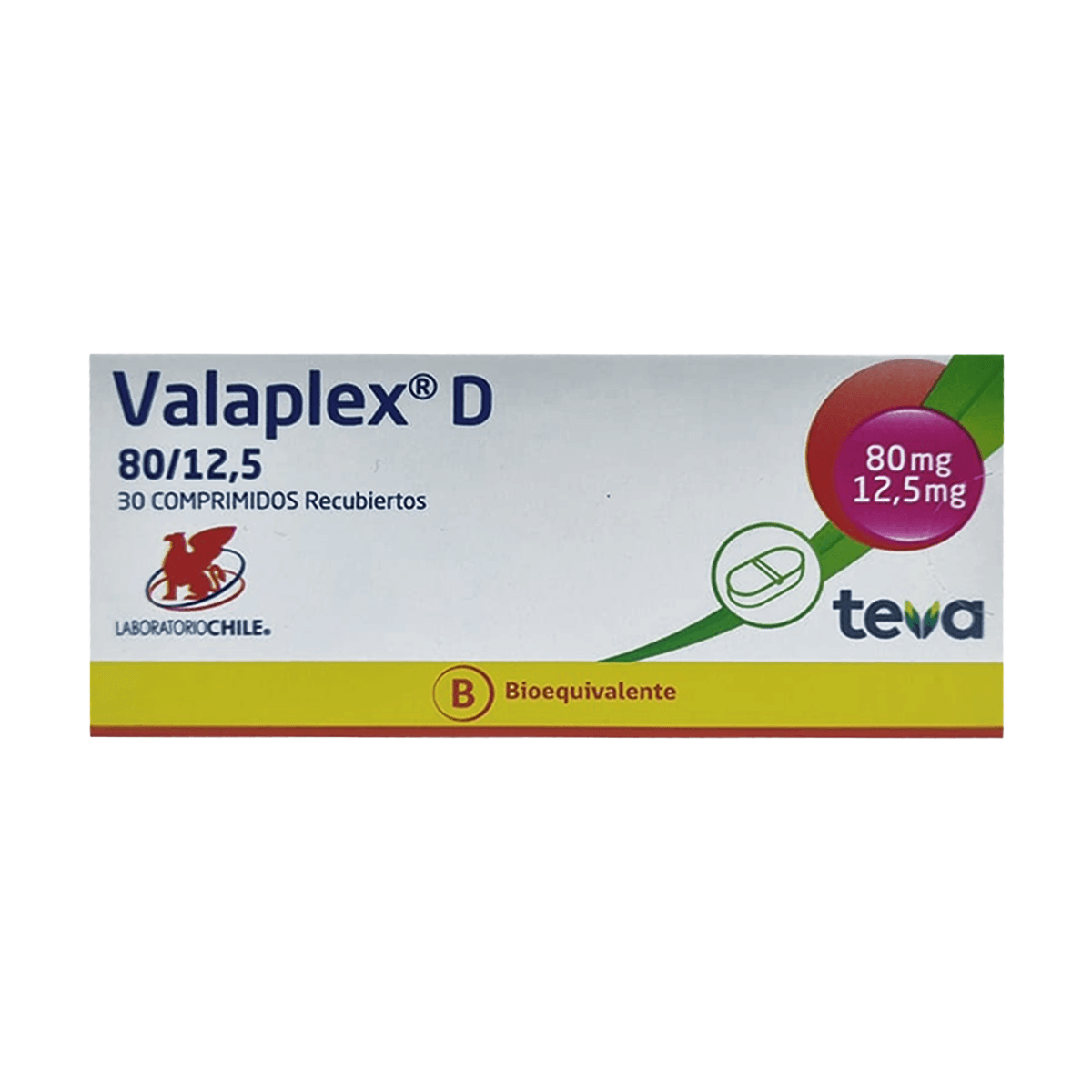 Valaplex-D 80 mg