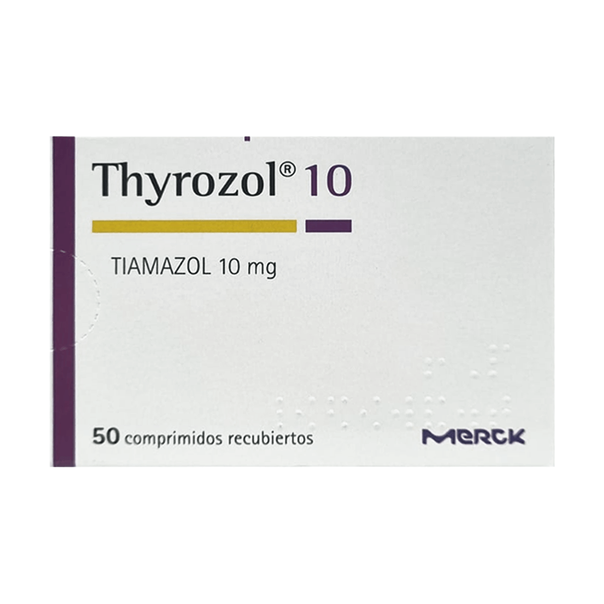 THYROZOL 10 COMPRIMIDOS RECUBIERTOS 10 mg (TIAMAZOL)