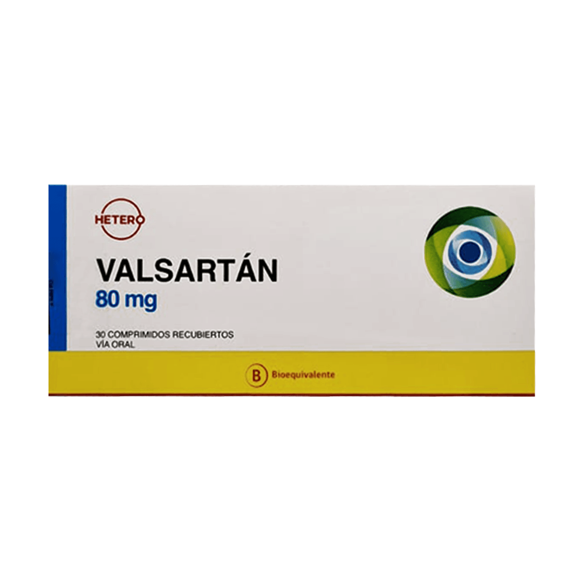 VALSARTÁN COMPRIMIDOS RECUBIERTOS 80 mg