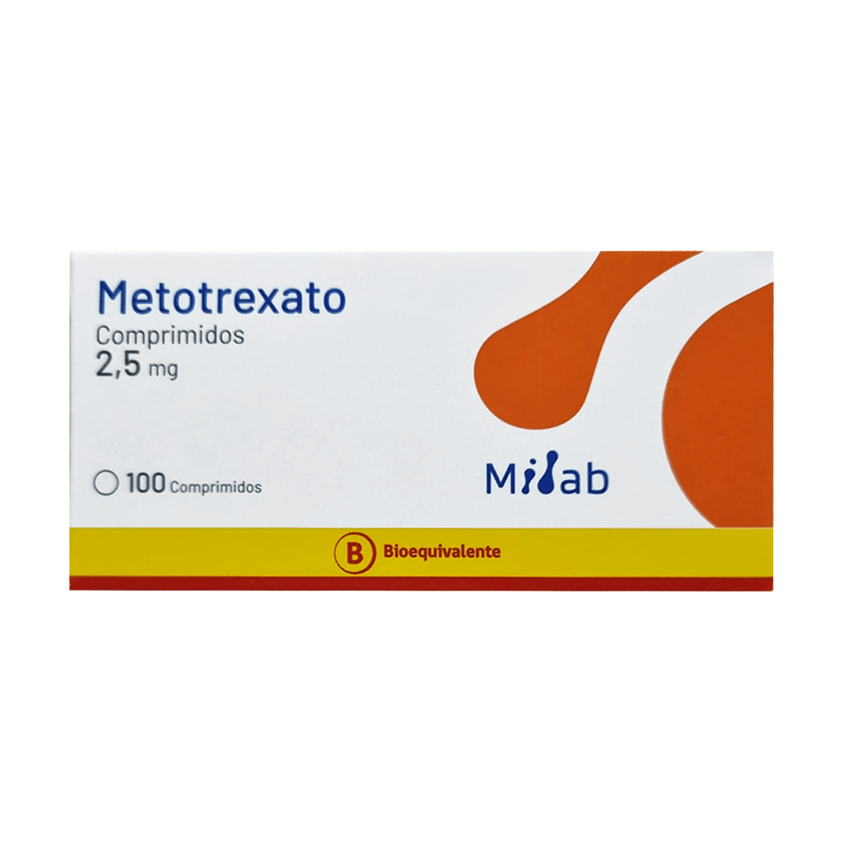 Metotrexato 2,5 mg 100 comprimidos