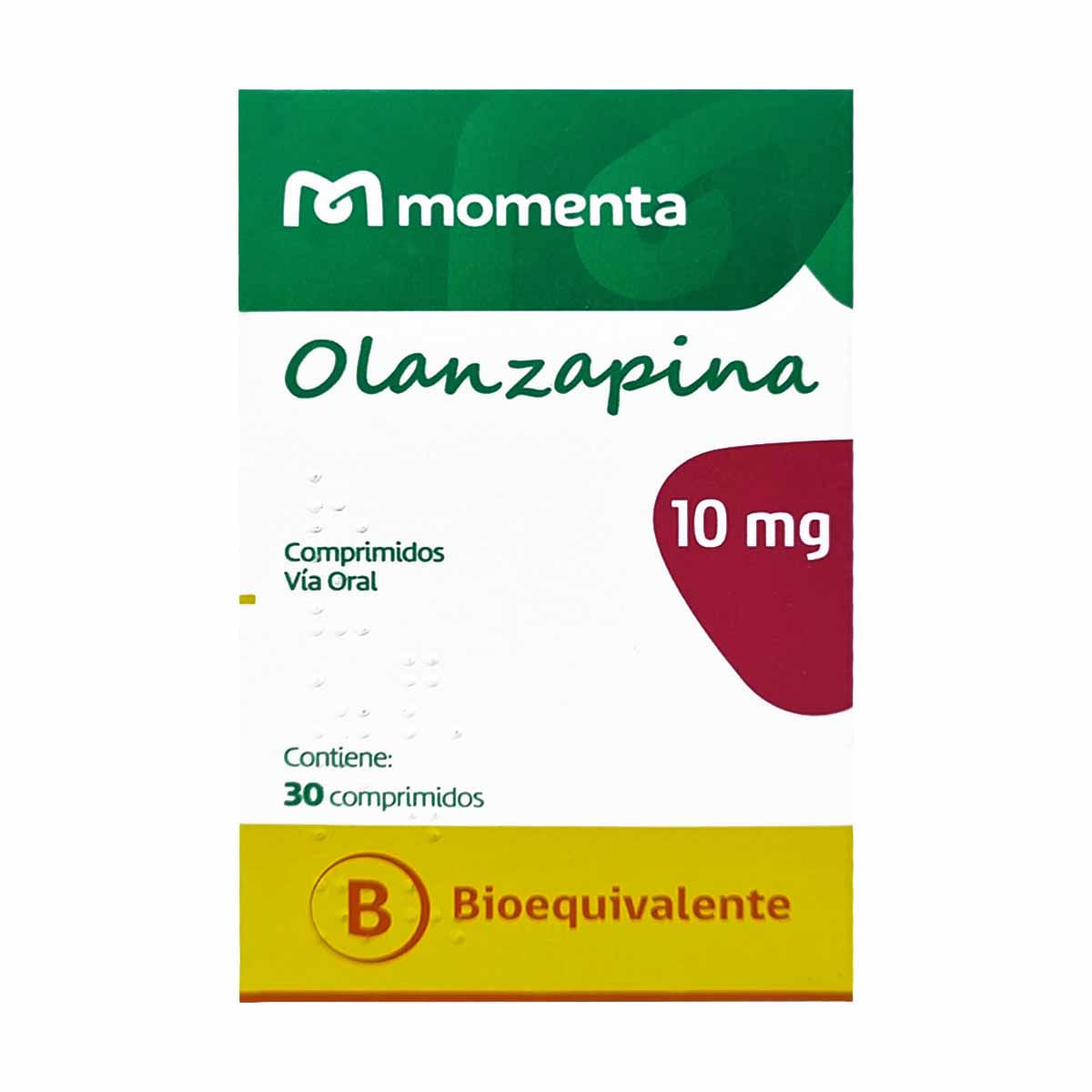 Olanzapina 10 mg 30 comprimidos