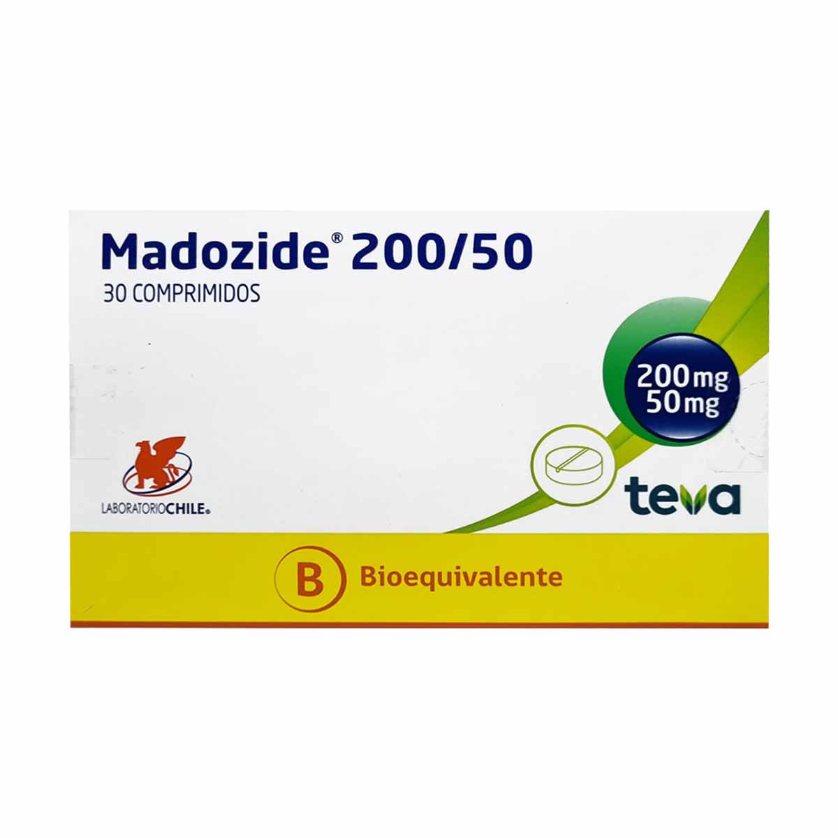 MADOZIDE 200/50 COMPRIMIDOS
