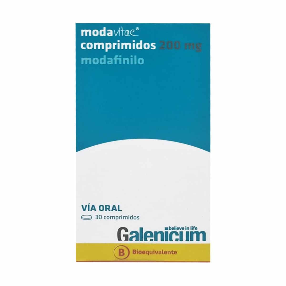 Modavitae modafinilo 200 mg 30 comprimidos