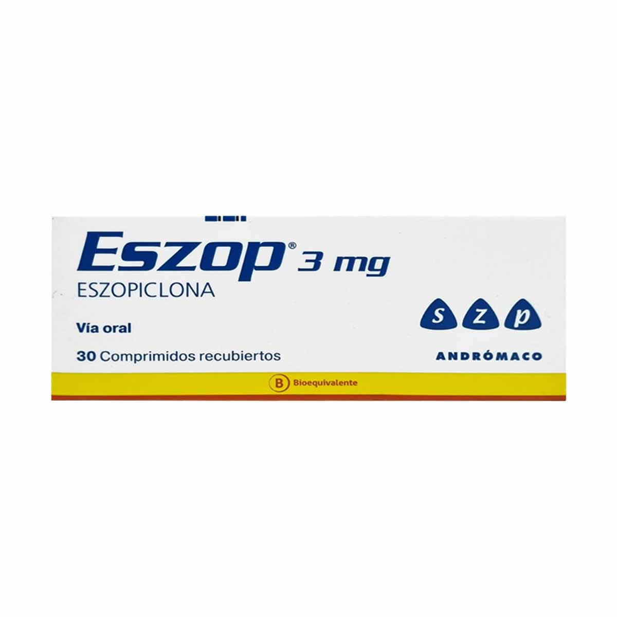 ESZOP COMPRIMIDOS RECUBIERTOS 3 mg