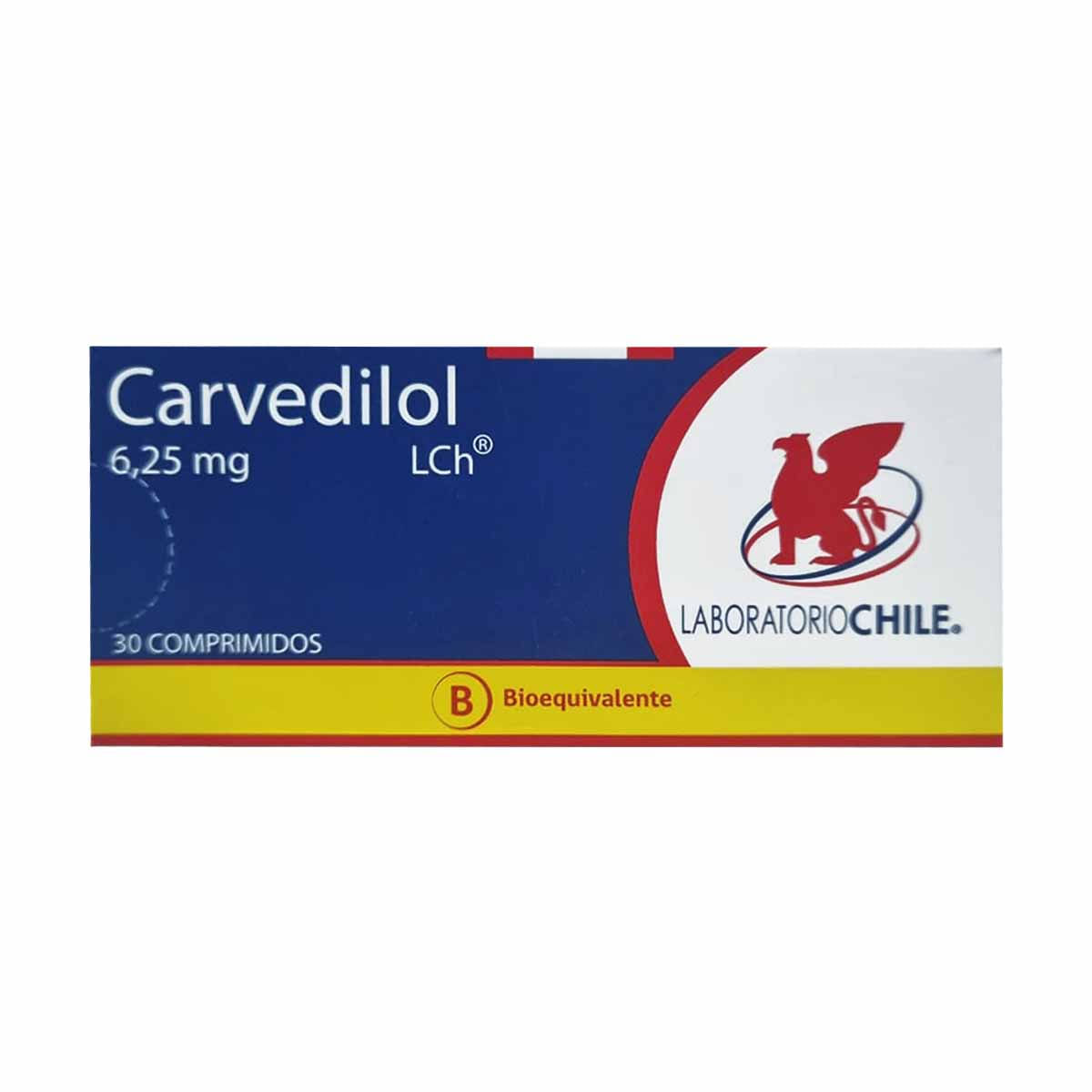 CARVEDILOL COMPRIMIDOS 6,25 mg