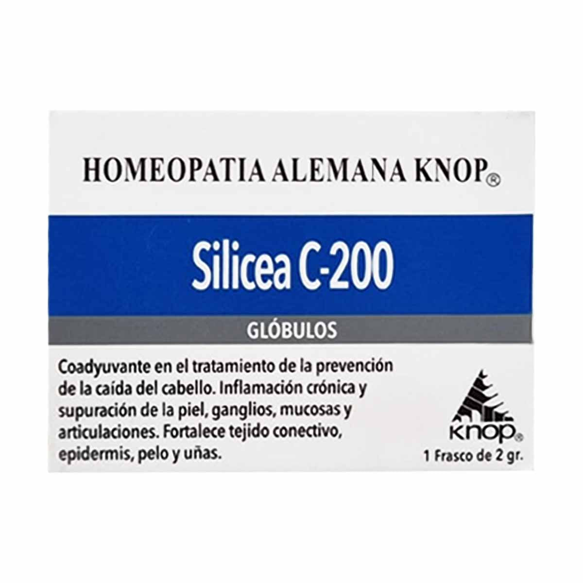 SILICEA C200 GLOBULOS HOMEOPATICOS