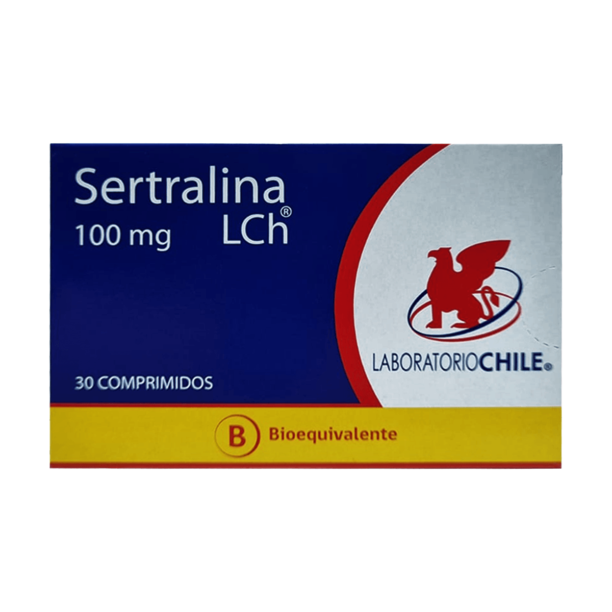 Sertralina 100 mg 30 comprimidos