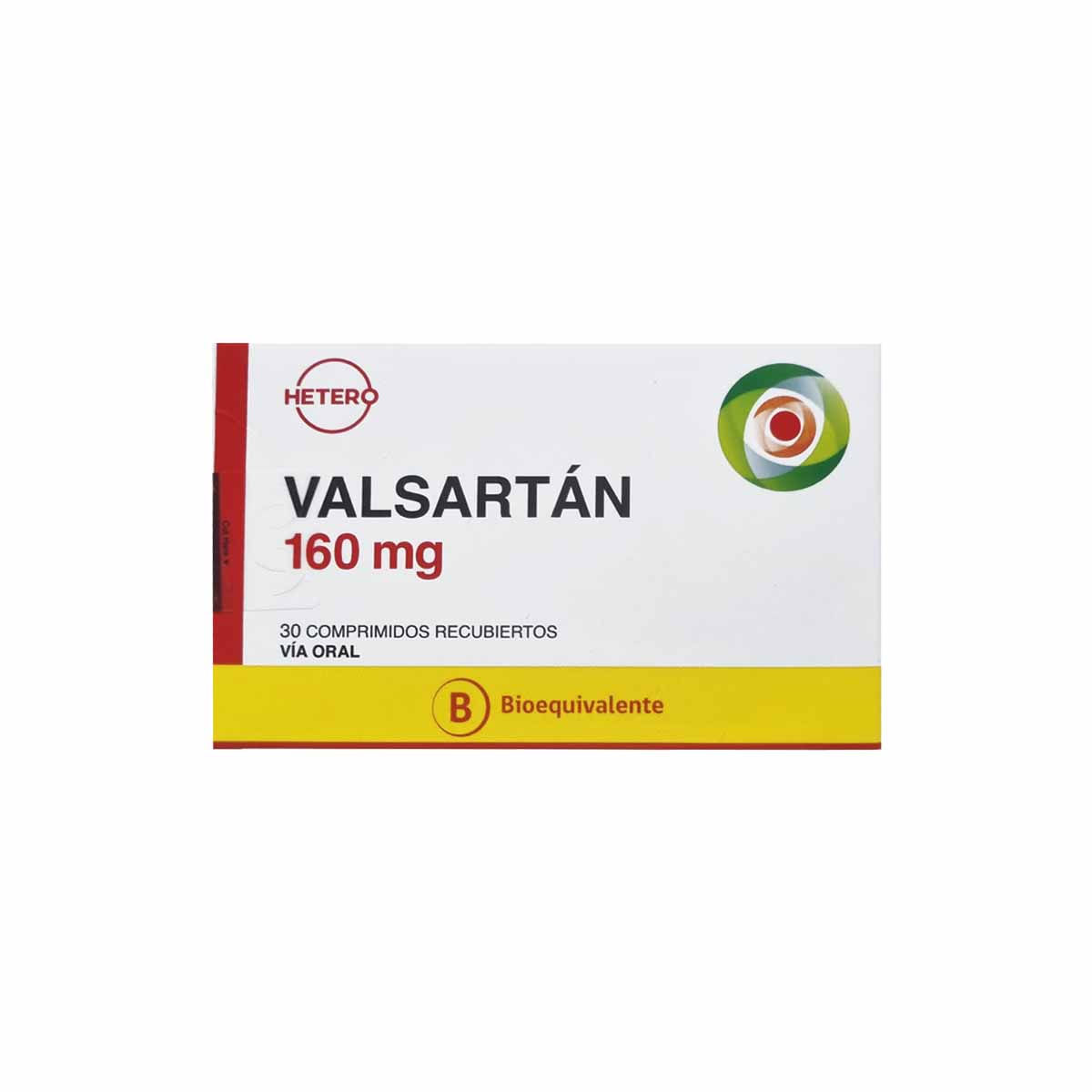 VALSARTÁN COMPRIMIDOS RECUBIERTOS 160 mg