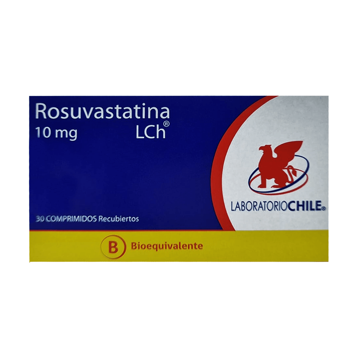 Rosuvastatina 10 mg 30 comprimidos recubiertos