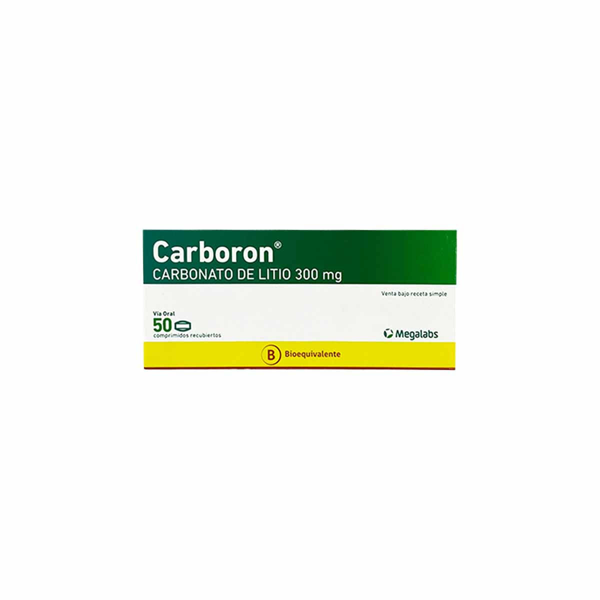 Carboron Carbonato De 300 mg