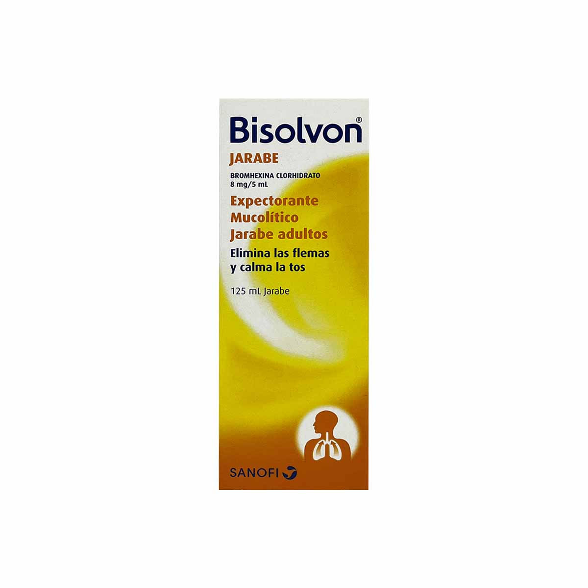 BISOLVON JARABE ADULTOS 8 mg/5mL (Bromhexina clorhidrato)