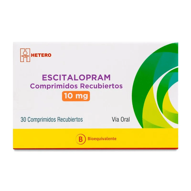 ESCITALOPRAM COMPRIMIDOS RECUBIERTOS 10 mg