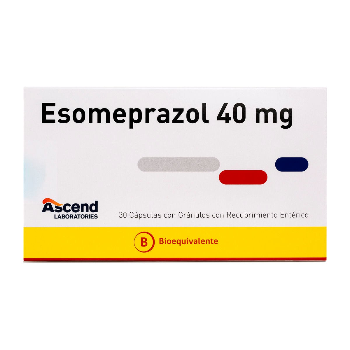 ESOMEPRAZOL CÁPSULAS CON GRÁNULOS CON RECUBRIMIENTO ENTÉRICO 40 mg