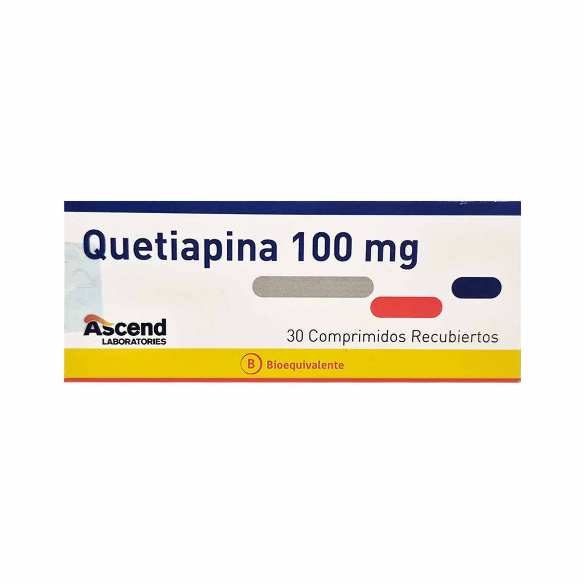 QUETIAPINA COMPRIMIDOS RECUBIERTOS 100 mg