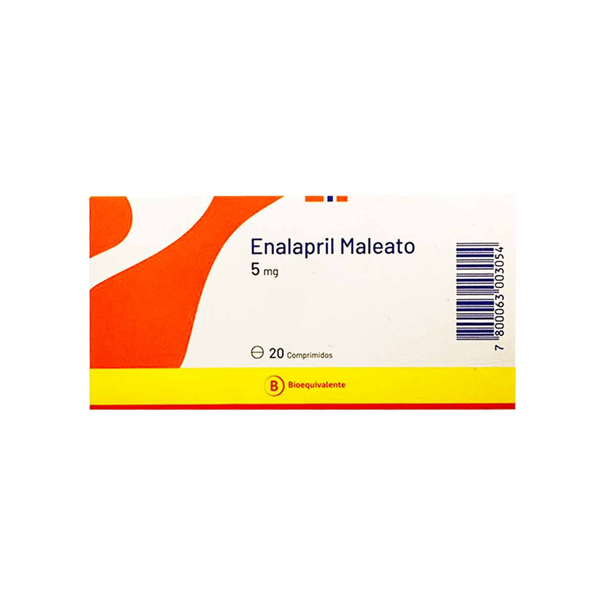 ENALAPRIL MALEATO COMPRIMIDOS 5 mg