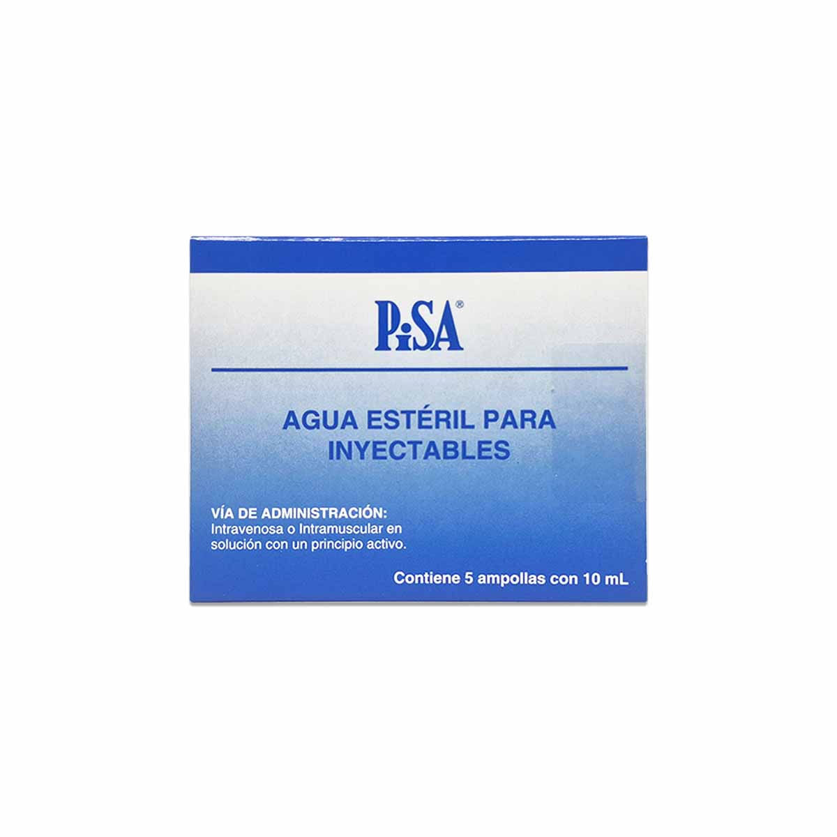 AGUA ESTÉRIL PARA INYECTABLES