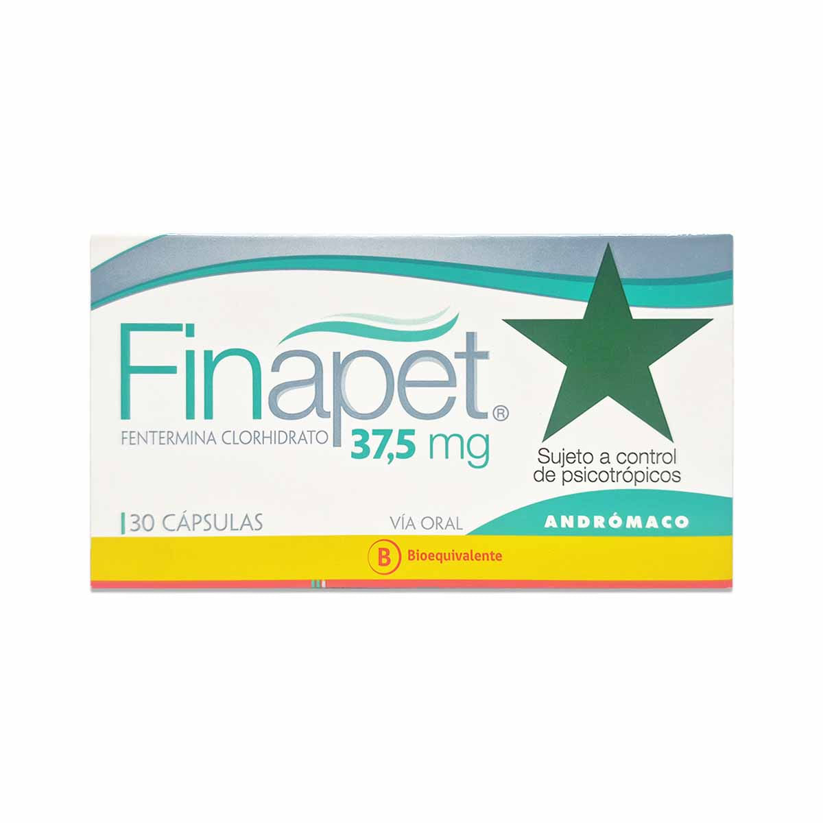 FINAPET CÁPSULAS 37,5 mg (FENTERMINA CLORHIDRATO)