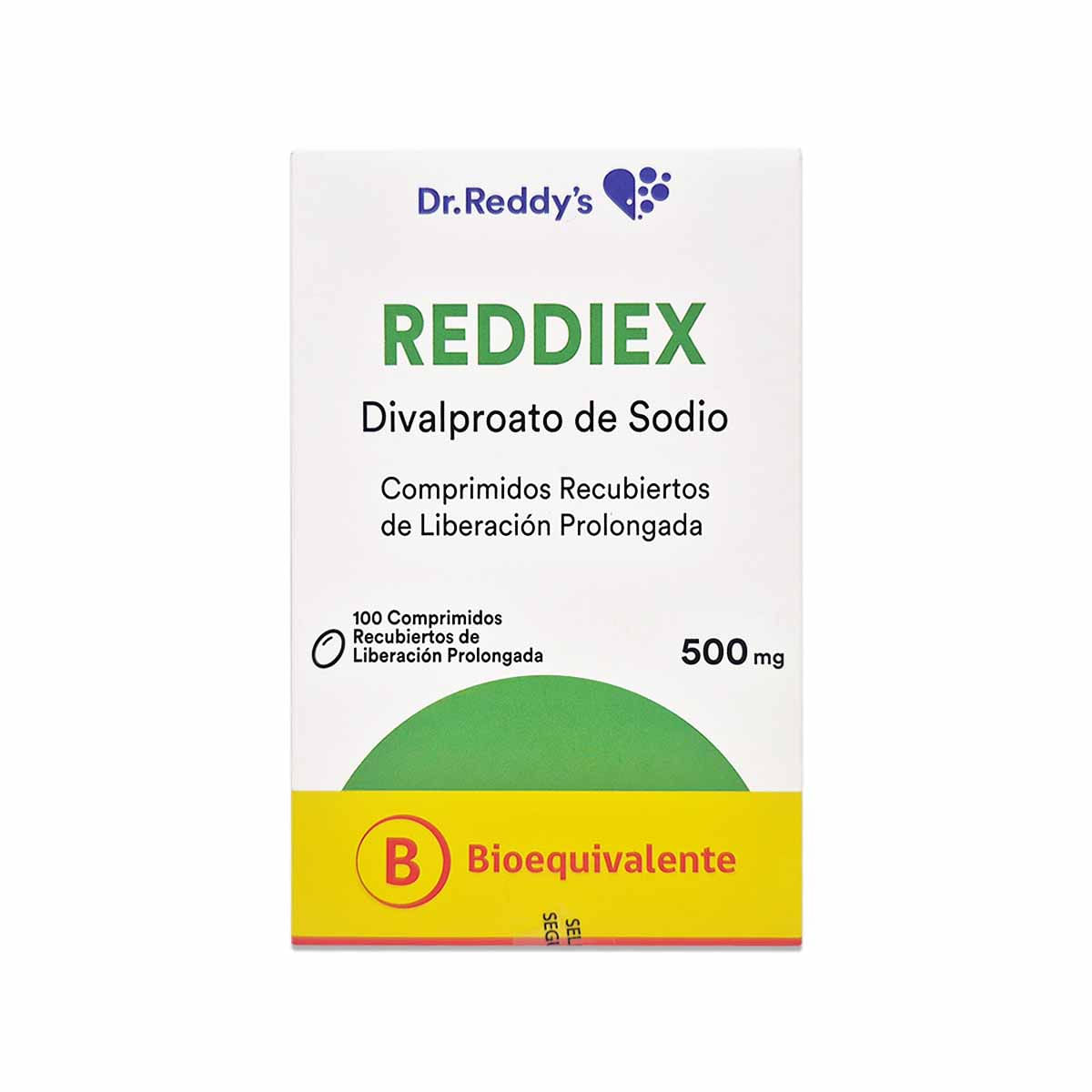 REDDIEX COMPRIMIDOS RECUBIERTOS DE LIBERACIÓN PROLONGADA 500 mg